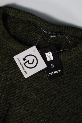Ανδρικό πουλόβερ Livergy, Μέγεθος XL, Χρώμα Πράσινο, Τιμή 14,23 €