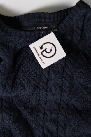 Мъжки пуловер Livergy, Размер XL, Цвят Син, Цена 13,92 лв.