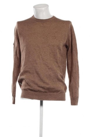 Мъжки пуловер Livergy, Размер M, Цвят Кафяв, Цена 13,05 лв.