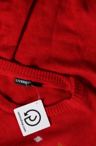 Pánsky sveter  Livergy, Veľkosť S, Farba Červená, Cena  5,75 €