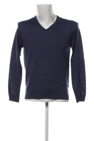 Мъжки пуловер Maerz Muenchen, Размер M, Цвят Син, Цена 66,42 лв.