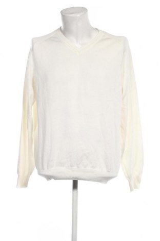 Ανδρικό πουλόβερ Marz, Μέγεθος XL, Χρώμα Λευκό, Τιμή 5,56 €