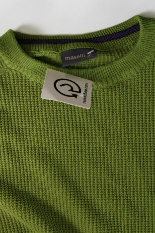 Мъжки пуловер Maselli, Размер M, Цвят Зелен, Цена 29,00 лв.