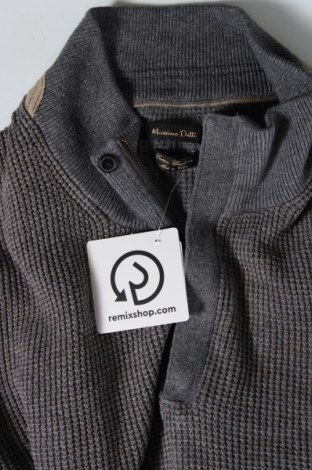 Ανδρικό πουλόβερ Massimo Dutti, Μέγεθος XL, Χρώμα Γκρί, Τιμή 14,75 €