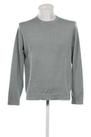 Мъжки пуловер Massimo Dutti, Размер L, Цвят Зелен, Цена 37,16 лв.