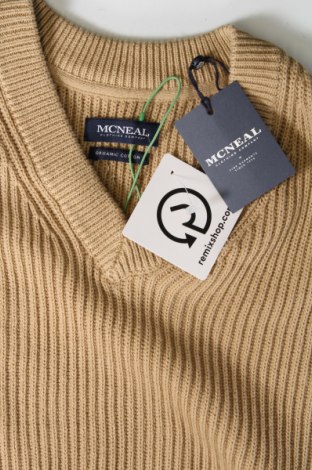 Мъжки пуловер McNeal, Размер S, Цвят Бежов, Цена 10,80 лв.