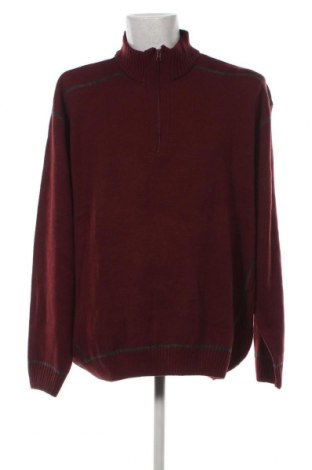 Ανδρικό πουλόβερ Men Plus, Μέγεθος 3XL, Χρώμα Κόκκινο, Τιμή 14,89 €