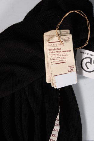Ανδρικό πουλόβερ Muji, Μέγεθος XXL, Χρώμα Μαύρο, Τιμή 25,72 €