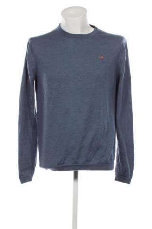 Мъжки пуловер Napapijri, Размер XL, Цвят Син, Цена 68,06 лв.