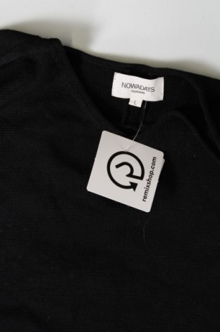 Ανδρικό πουλόβερ Nowadays, Μέγεθος L, Χρώμα Μαύρο, Τιμή 8,61 €