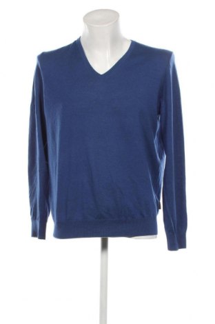 Ανδρικό πουλόβερ Olymp, Μέγεθος XL, Χρώμα Μπλέ, Τιμή 32,78 €