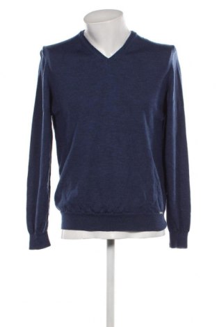 Ανδρικό πουλόβερ Olymp, Μέγεθος L, Χρώμα Μπλέ, Τιμή 32,60 €