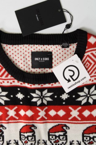 Pánsky sveter  Only & Sons, Veľkosť L, Farba Červená, Cena  14,23 €