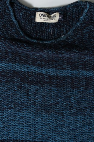 Ανδρικό πουλόβερ Originals By Jack & Jones, Μέγεθος S, Χρώμα Μπλέ, Τιμή 9,46 €