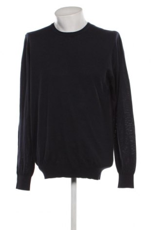 Мъжки пуловер Patrizia Pepe, Размер XXL, Цвят Син, Цена 89,05 лв.