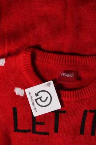 Ανδρικό πουλόβερ Peanuts, Μέγεθος S, Χρώμα Κόκκινο, Τιμή 6,64 €