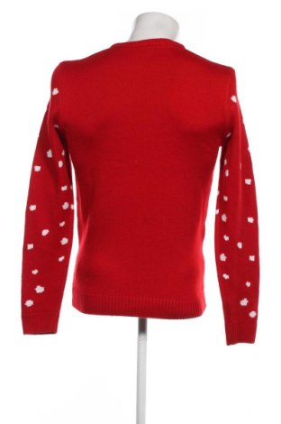 Мъжки пуловер Peanuts, Размер S, Цвят Червен, Цена 10,73 лв.