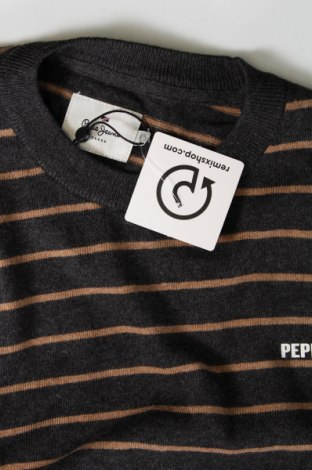 Herrenpullover Pepe Jeans, Größe L, Farbe Grau, Preis 68,04 €