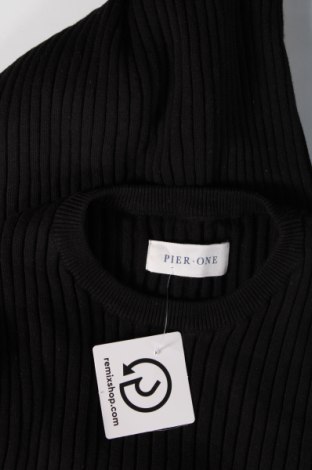 Ανδρικό πουλόβερ Pier One, Μέγεθος M, Χρώμα Μαύρο, Τιμή 10,91 €