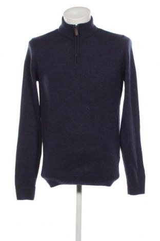 Мъжки пуловер Pier One, Размер L, Цвят Син, Цена 13,92 лв.