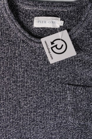 Ανδρικό πουλόβερ Pier One, Μέγεθος M, Χρώμα Μπλέ, Τιμή 9,69 €
