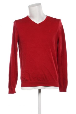 Мъжки пуловер Pierre Cardin, Размер L, Цвят Червен, Цена 53,00 лв.