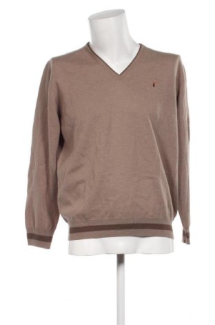 Ανδρικό πουλόβερ Pierre Cardin, Μέγεθος L, Χρώμα  Μπέζ, Τιμή 27,21 €
