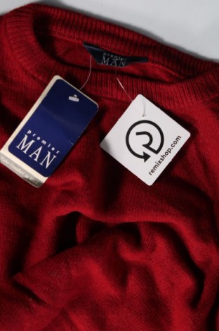 Ανδρικό πουλόβερ Premier Man, Μέγεθος S, Χρώμα Κόκκινο, Τιμή 7,92 €