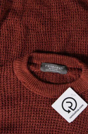 Мъжки пуловер Primark, Размер M, Цвят Кафяв, Цена 13,05 лв.