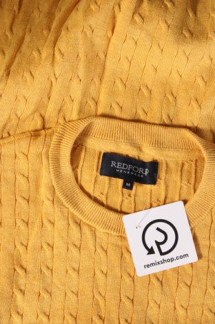 Ανδρικό πουλόβερ Redford, Μέγεθος M, Χρώμα Κίτρινο, Τιμή 9,15 €