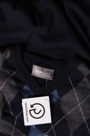 Ανδρικό πουλόβερ Renato Cavalli, Μέγεθος L, Χρώμα Μπλέ, Τιμή 9,15 €