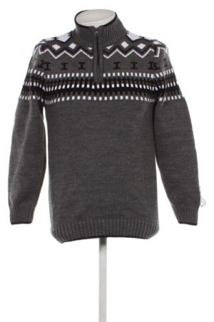 Мъжки пуловер Reslad, Размер M, Цвят Сив, Цена 15,84 лв.