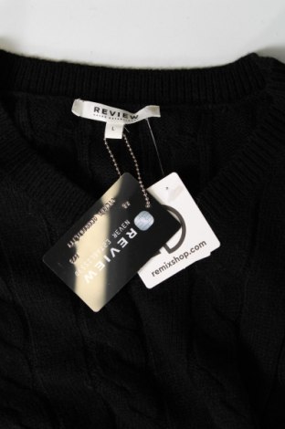 Ανδρικό πουλόβερ Review, Μέγεθος L, Χρώμα Μαύρο, Τιμή 8,91 €