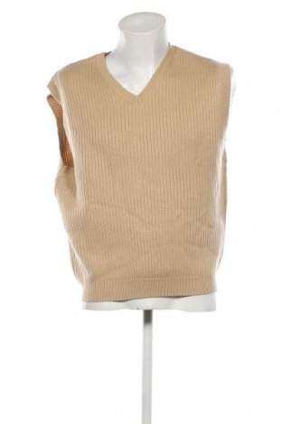 Мъжки пуловер Review, Размер S, Цвят Бежов, Цена 32,40 лв.