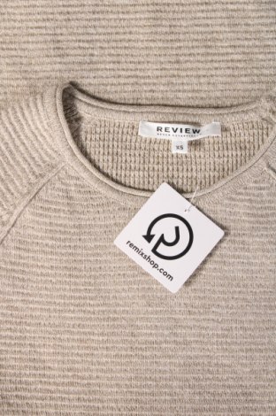 Ανδρικό πουλόβερ Review, Μέγεθος XS, Χρώμα  Μπέζ, Τιμή 16,70 €