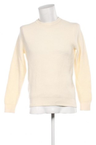 Мъжки пуловер Review, Размер M, Цвят Екрю, Цена 16,56 лв.
