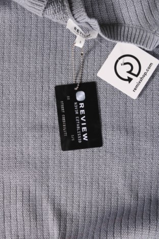 Мъжки пуловер Review, Размер S, Цвят Син, Цена 32,40 лв.