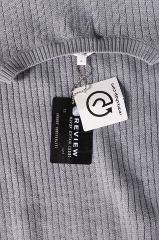 Мъжки пуловер Review, Размер L, Цвят Син, Цена 32,40 лв.