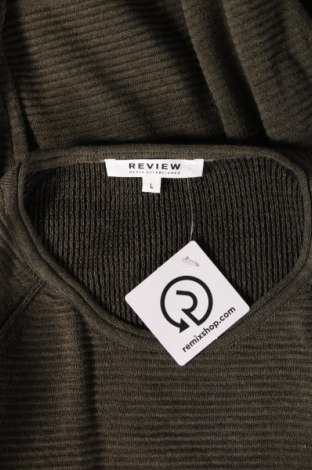 Ανδρικό πουλόβερ Review, Μέγεθος L, Χρώμα Πράσινο, Τιμή 16,70 €
