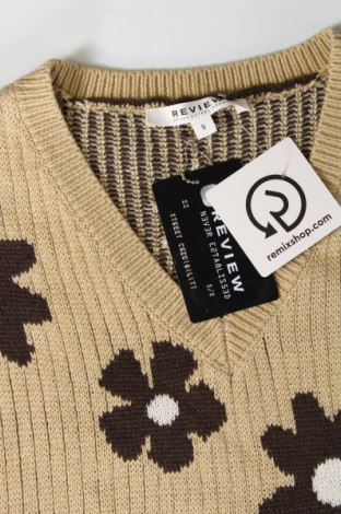 Ανδρικό πουλόβερ Review, Μέγεθος S, Χρώμα  Μπέζ, Τιμή 5,57 €