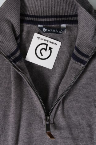 Ανδρικό πουλόβερ Reward, Μέγεθος L, Χρώμα Γκρί, Τιμή 7,18 €