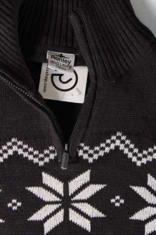 Ανδρικό πουλόβερ Ronley, Μέγεθος L, Χρώμα Μαύρο, Τιμή 9,69 €
