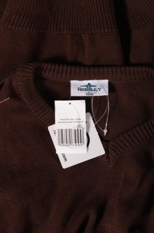 Мъжки пуловер Ronley, Размер L, Цвят Кафяв, Цена 14,50 лв.