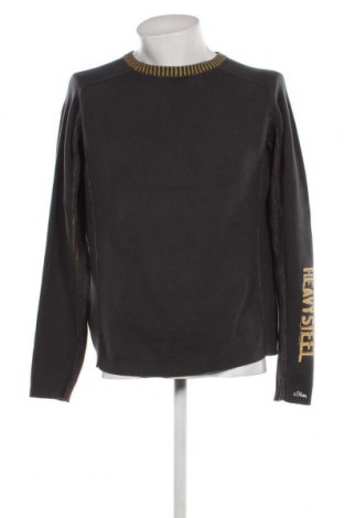Ανδρικό πουλόβερ S.Oliver, Μέγεθος L, Χρώμα Γκρί, Τιμή 10,76 €
