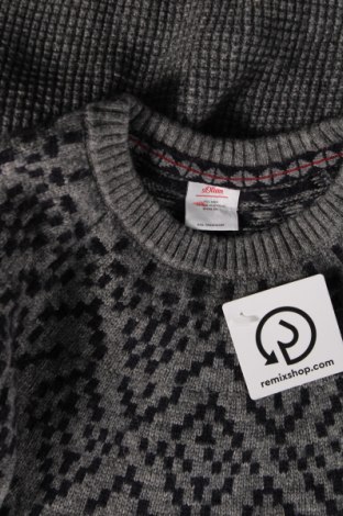 Мъжки пуловер S.Oliver, Размер L, Цвят Сив, Цена 11,89 лв.