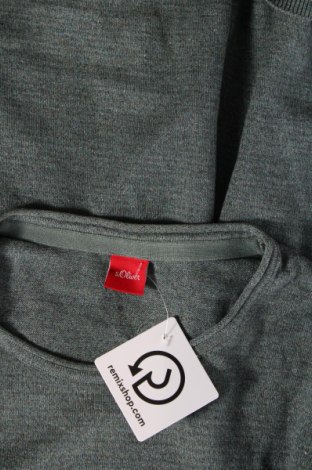 Ανδρικό πουλόβερ S.Oliver, Μέγεθος M, Χρώμα Πράσινο, Τιμή 8,07 €