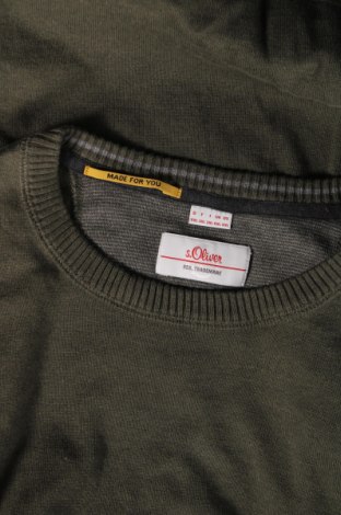 Мъжки пуловер S.Oliver, Размер XXL, Цвят Зелен, Цена 29,00 лв.