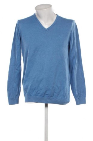 Ανδρικό πουλόβερ S.Oliver, Μέγεθος L, Χρώμα Μπλέ, Τιμή 12,62 €