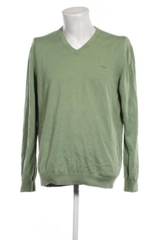 Мъжки пуловер S.Oliver, Размер XL, Цвят Зелен, Цена 34,00 лв.