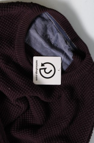 Ανδρικό πουλόβερ S.Oliver, Μέγεθος XXL, Χρώμα Κόκκινο, Τιμή 11,36 €